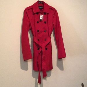 *Brand New* Express Red Peacoat
